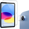 ProCase 3+1 Pack Screen Protector for iPad(A16) 11/10 Gen 11"/10.9" | Protective Tempered Glass Screen & Camera Lens Protector Guard for iPad 11th Gen A16 2025 / 10th Gen 10.9" 2022 by ProCase
