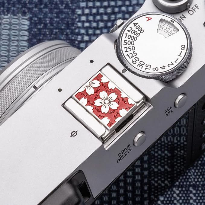 Camera Metal Hot Shoe Cover for FUJIFILM X100VI X100V XPro3 XPro2 XPro1 X-T4 X-T3 X-T50 X-T30 for NikonZF Z5 Z6 (Red-Hot Shoe Cover) - Image 7