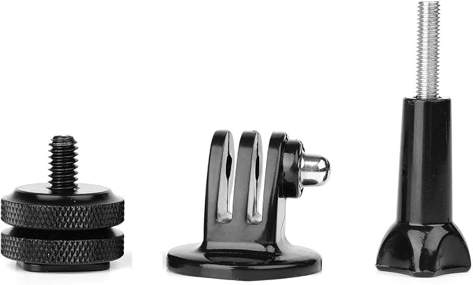 Anwenk Camera Hot Shoe Mount Adapter Compatible with GoPro Adapter Gopro Hero 7 6 5 4 Attaching on Gopro DSLR Camera or Ring Light Photography - Image 4