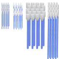 Wellgler's Foam Cleaning Swabs, Lint Free Foam Tip Swabs Kit,for DTF Printer Printhead Maintenance, Electronics, Gun Cleaning, Car Detailing and Cleanroom Use (4Types, 200 Pack) by DisposableOralSwabs
