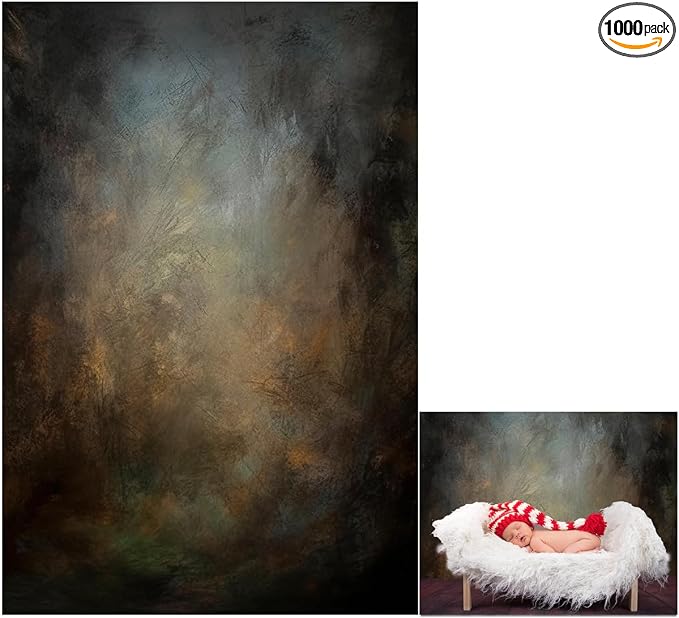 8x16ft Old Master Mottled Portrait Photography Backdrops Abstract Rust Spots Backdrop Background for Photoshoot by HMTFOTO