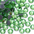 Jollin Hotfix Rhinestones Flatback Crystal Gems 2.8mm SS10, Light Green | 2880pcs Hot Fix Crystals Glass Rhinestones for Bedazzling, Crafting, Clothes, Shoes & Accessories DIY Decoration by Jollin
