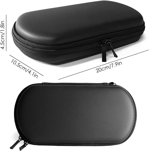 CYSFETENA EVA Hard Travel Carring Case Cover Zipper Bag Compatible with PS Vita, PS Vita Slim,PSP 3000 2000 1000 Game Console, Protective Gaming Case with Enough Room for Extra Games and Memory Cards - Image 3