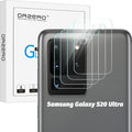 Orzero (4 Pack Camera Lens Protector Compatible for Samsung Galaxy S20 Ultra, Protector de Cámera Flexible Glass (Not Tempered Glass) (2.5D Arc Edges),HD Anti-Scratch Bubble-Free by JumpIntoOrzeroLet%E2%80%99sExploreLikeNeverBefore