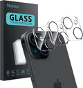 3 Pack Camera Lens Protector for iPhone 15 /iPhone 14 | iPhone 15 Plus/iPhone 14 Plus,Tempered Glass,Anti-Fingerprint,9H Hardness,Scratch Resistant,Easy to Install,HD Clarity by Unknown