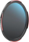 TELESIN 67mm ND16 Filter, DSLR Camera Lens, Multi-Layer Nano-Coated Glass, AR&AF Coating, Long Exposure & Motion Blur, Water & Fingerprint Protection, for Smartphone Mounts by telesin