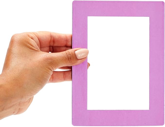 Juvale Colorful Magnetic Picture Frames - Multi-Surface Display with Refrigerator Magnet - Easy Photo Swap Magnetic Picture Frame - Locker Accessories - Pack of 15, 6.25 x 4.7 in, Fits 4"x 6" Photos - Image 5