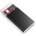 HEIYING Switch Game Case with 40 Precise Slots for Switch 2 / Micro SD Card | Portable Game Card Case, Metal Shell with Soft Silicone Lining, Precise Slots, Magnetic Closure for Easy Storage & Access by HEIYING