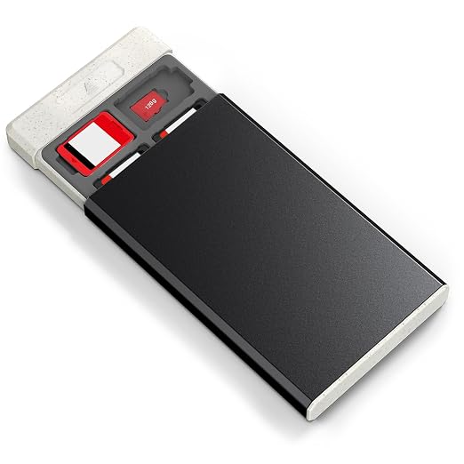 HEIYING Switch Game Case with 40 Precise Slots for Switch 2 / Micro SD Card | Portable Game Card Case, Metal Shell with Soft Silicone Lining, Precise Slots, Magnetic Closure for Easy Storage & Access by HEIYING
