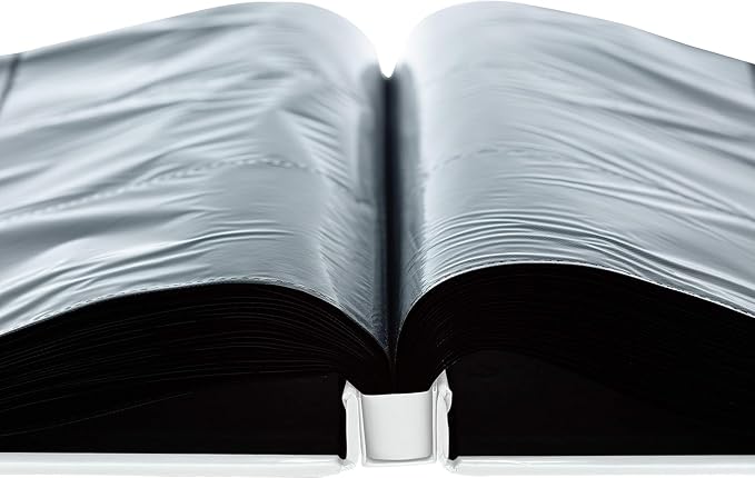Kiera Grace 400-Pocket Jocelyn Simple & Classic Photo Album For Home & Office With CD Storage Pocket, 13.19”L x 12.01"W x 1.5“H To Display 400-4" x 6" Pictures, 6 Pieces, White - Image 7