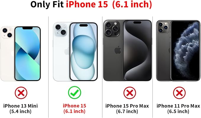 Cute Black Cheetah Print Phone Case for iPhone 15 6.1" | Aesthetic Leopard Pattern Design Cover Full Camera Lens Protective Shockproof Soft Slim TPU Funda for Men Women Girls - Image 2