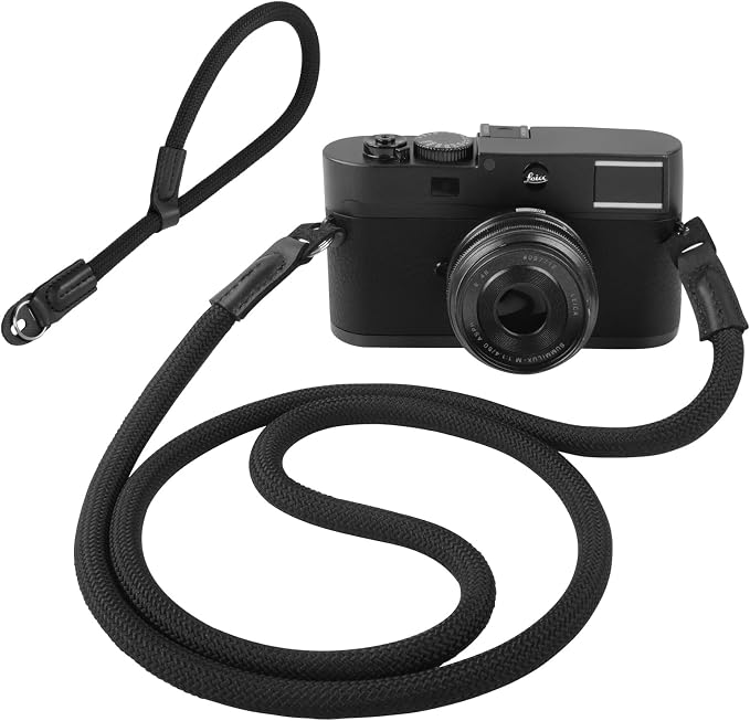 ARVOK 2 Pack Camera Strap with Camera Wrist Strap, 110cm Climbing Rope Camera Strap, Camera Neck Shoulder Strap for Nikon Canon Sony Fuji Micro Single and SLR DSLR Camera by ARVOK