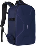 MOSISO Camera Backpack, DSLR/SLR/Mirrorless Photography Camera Bag | 15-16 inch Waterproof Hardshell Case with Tripod Holder&Laptop Compartment Compatible with Canon/Nikon/Sony, Navy Blue by MOSISO