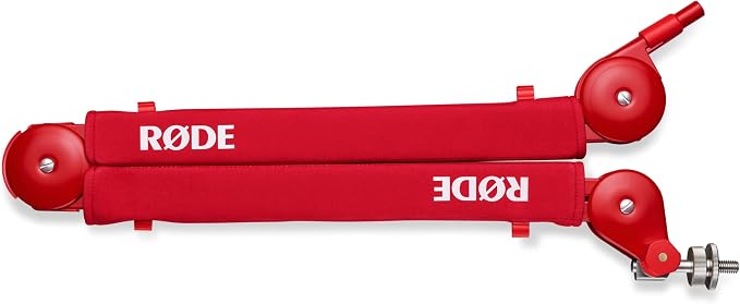 RØDE PSA1+ Professional Studio Arm with Spring Damping and Cable Management (Red) | Key details: Studio Arm with Spring Damping and Cable Management (Red) - Image 2