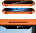 AMANECER 2 Pack Camera Control Button Protector for iPhone 17 Pro/Pro Max, Auto-Alignment Rugged Sensitive Slide Capacitive Protective Cover fit Apple Phone Side Click Touch Capture Key, Cosmic Orange by AMANECERCaseandBandforAppleSamsungGoogle