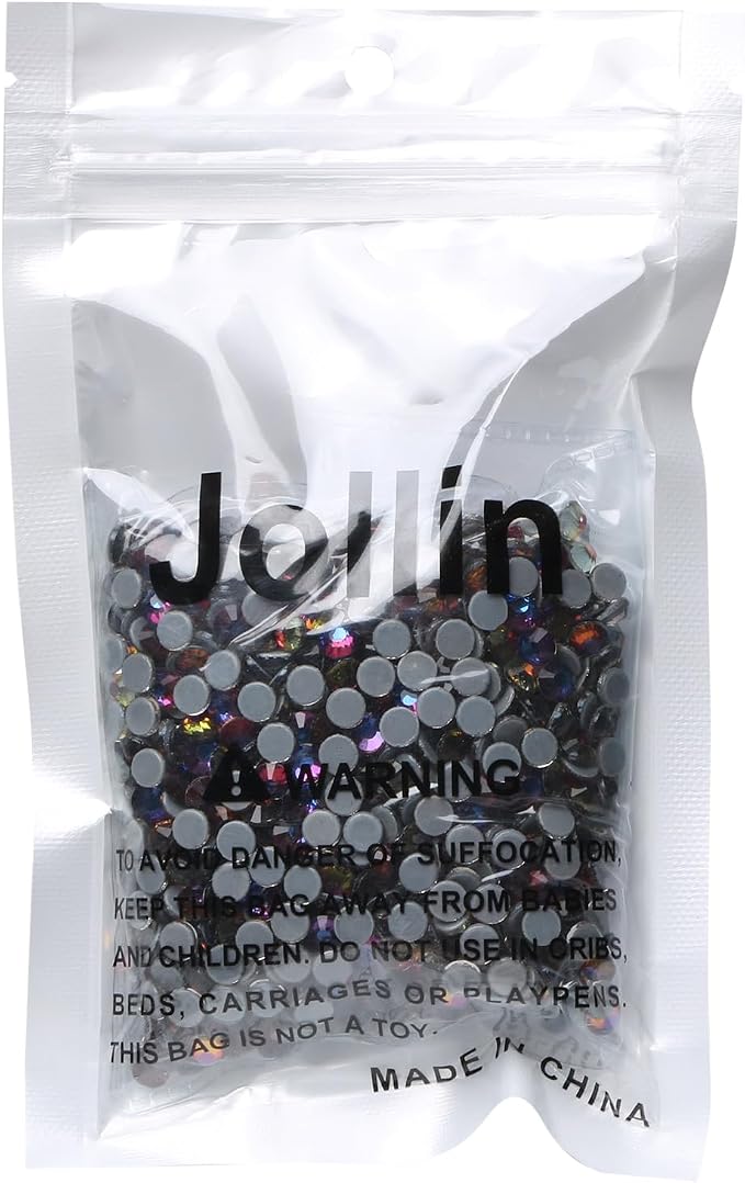 Jollin Hotfix Rhinestones Flatback Crystal Gems 4.8mm SS20, Blue Blaze | 1440pcs Hot Fix Crystals Glass Rhinestones for Bedazzling, Crafting, Clothes, Shoes & Accessories DIY Decoration - Image 7