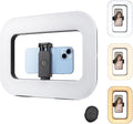 Ring Light for Phone with Video Rig, LED Video Light Kit, 8000mAh Battery, Bluetooth Remote, Adjustable Brightness and Color for Selfie, Phone Photography, TikTok, YouTube, Vlogging (LED Pro) by WBLOOMSI