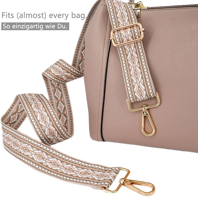 Replacement Purse Strap Shoulder Strap Adjustable Crossbody Strap for Women Crossbody Wide Shoulder Bag - Image 3