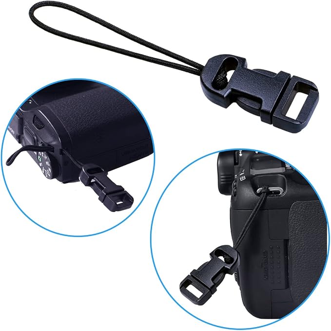 Camera Quick Release Strap Adjustable Quick Release Buckles for Nikon DSLR Camera Strap Quick Release QD Loops Clips Connector Buckle Connect Adapter to Lug Split Rings Adaptor Camera Neck Strap - Image 5
