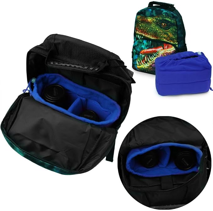 Koolertron Shockproof Camera Photo Bag for SLR TLR Camera Insert Partition Padded Case,Can be Put Directly Into the SLR Camera Bag With Freely Adjustable Compartment - Image 6