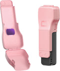 AMAZEAR Gimbal Screen Protective Cover for DJI OSMO Pocket 4/3/Xtra Muse, Pocket4 Accessories Portable Lens Cap Hard Case with Soft Lining for Carry/Protection/Storage, Quick Open/Close, Light-Pink by YourProPhotoGear