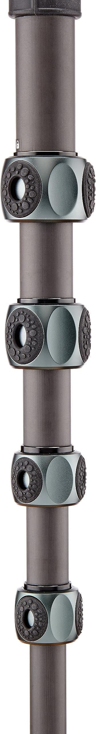 3 Legged Thing Legends Alana Carbon Fibre Monopod - Travel-Friendly Camera Monopod for Professional Photographers & Videographers (ALANAGREY) by 3LeggedThing