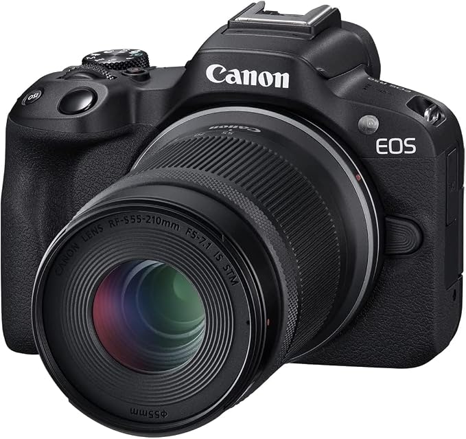Canon EOS R50 Mirrorless Camera Body w/ 2 Lens Kit RF-S 18-45mm is STM and RF-S 55-210mm is STM 5811C022 Bundle w/Deco Gear Camera Bag + 2X Battery + 128GB Memory Card + Photography Ebook & More - Image 3