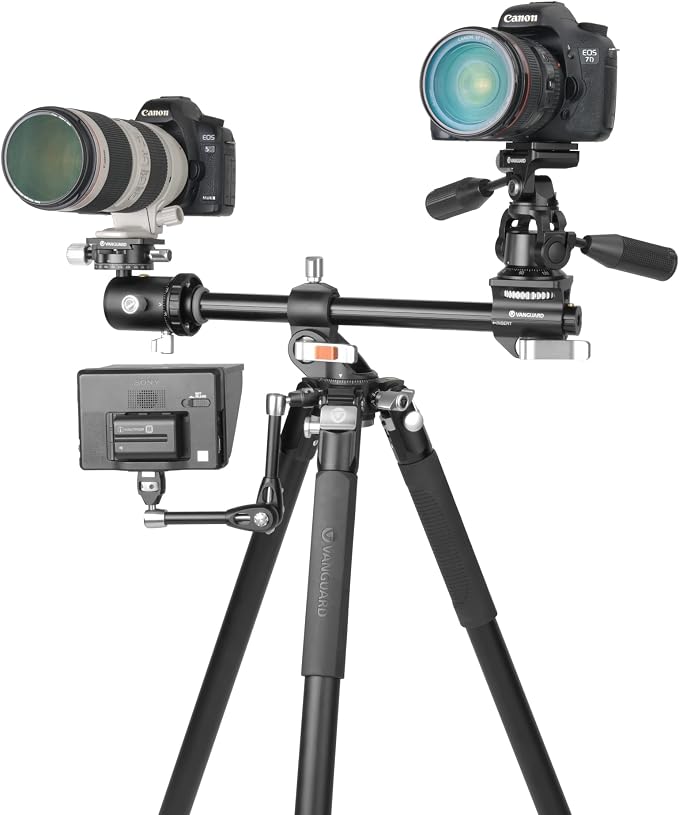 Vanguard VEO3+303ABS 30mm Aluminum Tripod with VEO BH-250S Dual-Axis Ball Head and Multi-Angle Center Column - Image 7