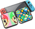 PERFECTSIGHT Cute Switch Game Card Case Compatible with Nintendo Switch Lite/ OLED 12 Slots Game Holder Cartridge Case for Game and SD Cards, Kawaii Portable Compact Game Storage Box, Red & Green by PERFECTSIGHT