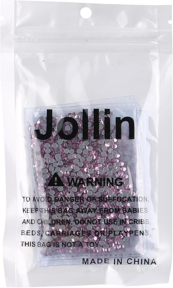 Jollin Hotfix Rhinestones Flatback Crystal Gems 2.8mm SS10, Pink | 2880pcs Hot Fix Crystals Glass Rhinestones for Bedazzling, Crafting, Clothes, Shoes & Accessories DIY Decoration - Image 6