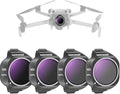 NEEWER ND/PL Filter Set Compatible with DJI Mini 5 Pro Drone Camera (ND8/PL+ND16/PL+ND32/PL+ND64/PL), Snap On Neutral Density Polarized ND Lens Filter Multicoated Photography Accessories, 4 Pack by Neewer