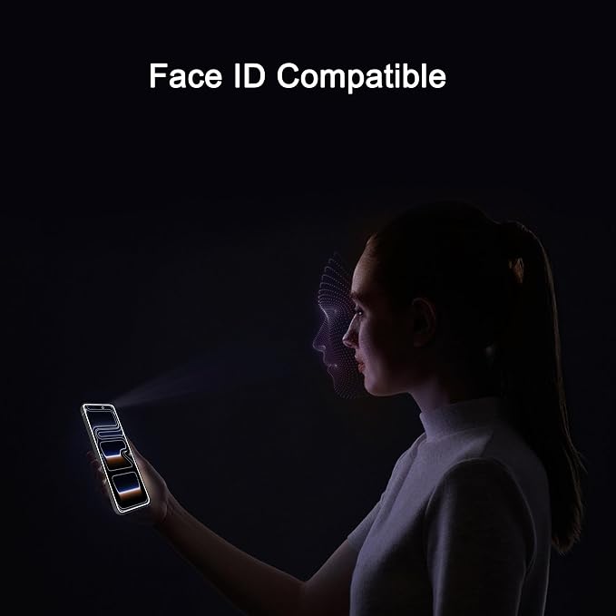 Ailun Privacy Screen Protector+Camera Lens Protector for iPhone 17 Pro Max | 3+3 Pack, 6.9 inch, Installation Frame, Dynamic Island Compatible, Anti Spy Tempered Glass - Image 6
