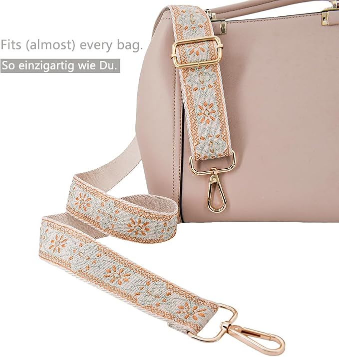 Replacement Purse Strap Shoulder Strap Adjustable Crossbody Strap for Women Crossbody Wide Shoulder Bag - Image 4