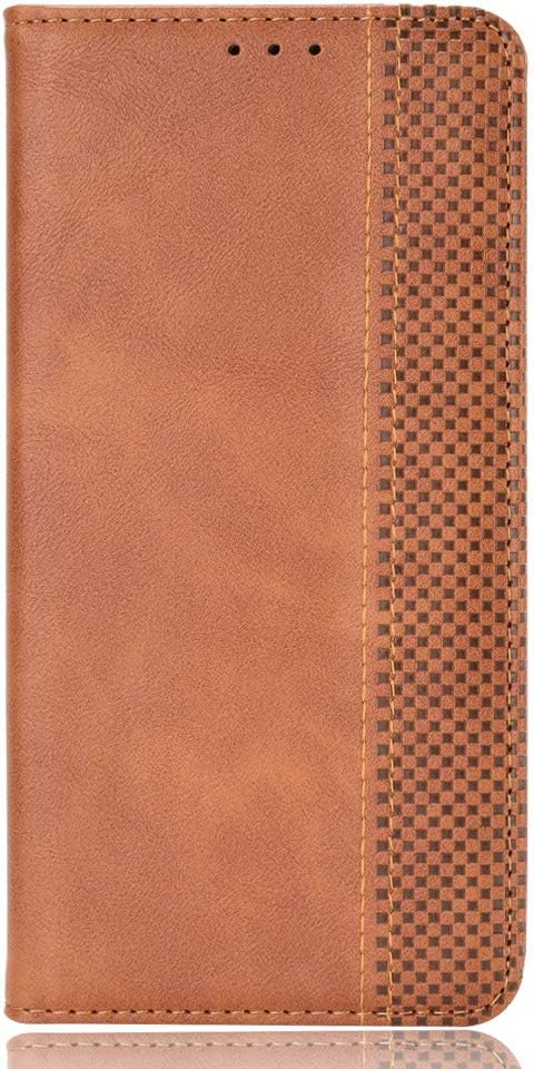 for RAZ Memory Cell Phone (2025/2024) Case Magnetic Flip Wallet Brown | Magnetic Wallet with Card Holder Kickstand Protection Flip Folio Leather Wallet Case for RAZ Memory Cell Phone (2024/2025) - Image 3