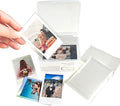 Kpop Photocard Sleeves with Storage Box, 100pcs 2x3 Mini Photo Holder | Clear Photo Shield Cover for Instax Mini Film/Kpop, PVC-Free & Acid-Free Polypropylene Card Protector (60x90mm/2.36x3.54in) by Unknown