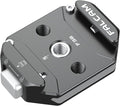 FALCAM F38 Quick Release Base V2 | Quick Release System, Base with 1/4" and 3/8" Screw Thread for Tripod, Monopod, Stabilizer, Slider by FALCAM