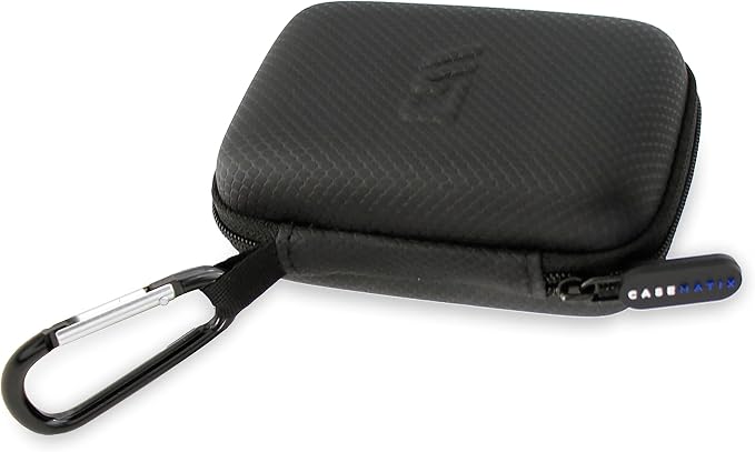 CASEMATIX Travel Case for Contact Lenses Fits 12 Daily Disposable Contacts in a Compact Dual-sided Storage Case with Clip On Carabiner - Includes Daily Contact Lens Case Only - Image 5