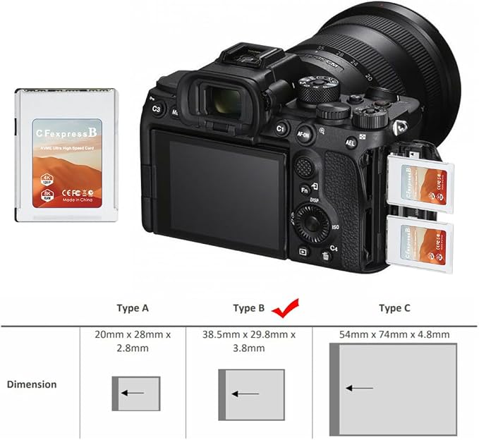 Type-B CFexpress to NVME 2230 Memory Card Kit Case CFE CFB NGFF M-Key Adapter Alloy Shell for Camera 8K RAW PCIe Expansion - Image 9