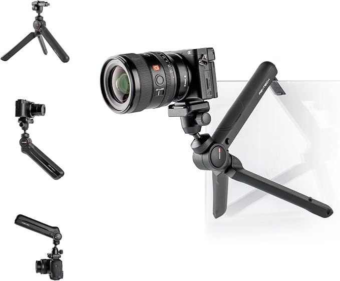 PGYTECH MantisPod 2.0 Mini Camera Vlogging Tripod for Travel | 6 Modes Small Travel Flexible DSLR Pocket Stand, Video Vlogging Desktop Shooting Selfie Mount Stand by PGYTECH-US