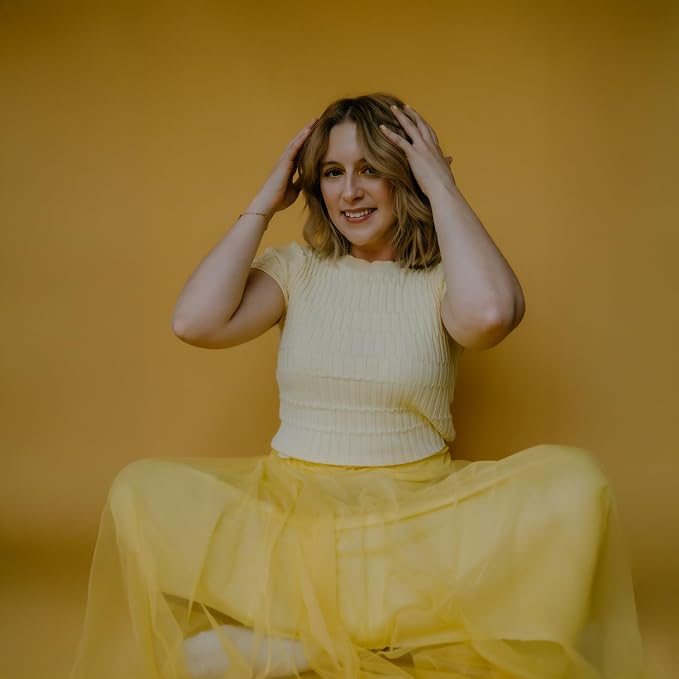Kate Seamless Paper Backdrop for Photography Light Yellow Photo Backdrop Paper (106.8''x32.8' Bull) - Image 3