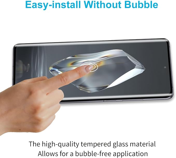 Didisky 3+2 Pack Screen Protector for Oneplus 12R(Not for 12,12 Pro) Tempered Glass and Camera Lens Protector, Easy to Install, 3D Curved Full Coverage,Bubble Free,9H Hardness,Scratch-Resistant - Image 6