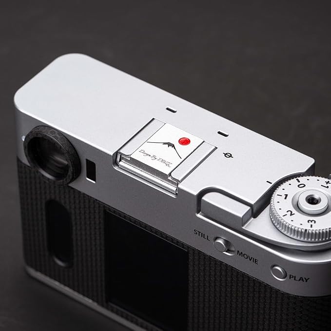 Camera Hot Shoe Cover/Shutter Button, Soft Release Button,Suitable for FUJIFILM XT5 XT4 XT3 XT30 XT20 X100V X100F XT100 X-E3 X-PRO2 X-PRO3 (Mountain-Hot Shoe Cover) - Image 7