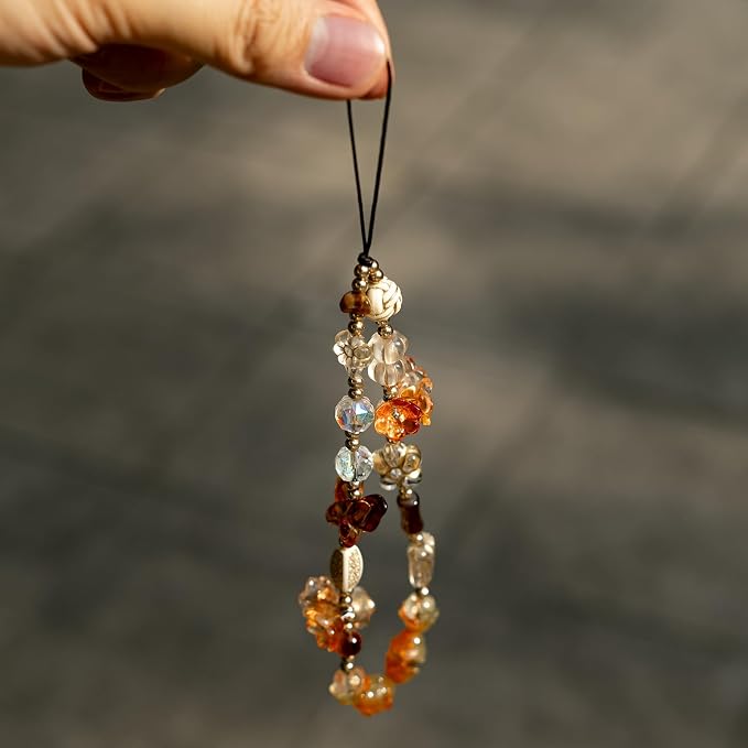 Beaded Camera Wrist Strap Cute Digital Camera Charm Strap, Phone Charm Wristlet Strap for Camera Accessories - Image 3