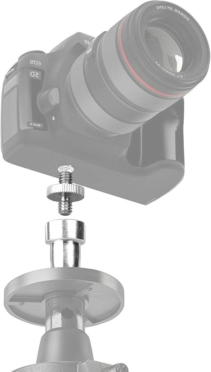 Camera Mount Screw, ChromLives 1/4 to 3/8 Tripod Screw Adapter,1/4 Screws,3/8-20 Thread Converter Adapter,Camera Hot Shoe Mount Adapters for Monopod,Ballhead Flash Light,22Pack - Image 7