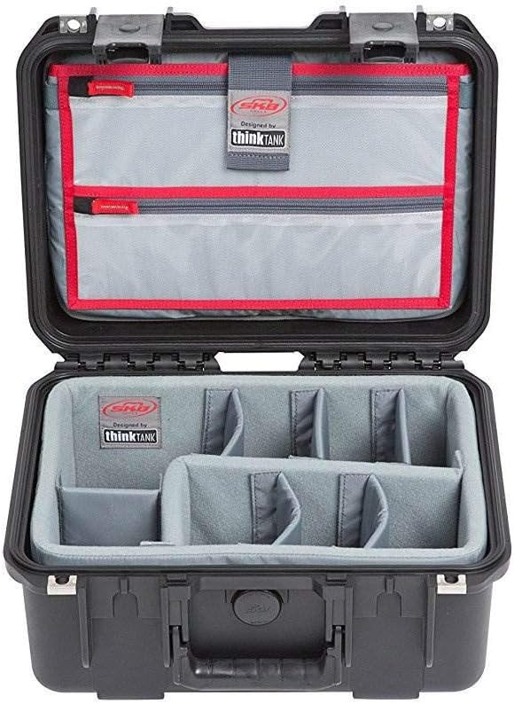 SKB Cases iSeries 1309-6 Case with Think Tank Dividers & Lid Organizer, Black (3i-1309-6DL) - Image 5