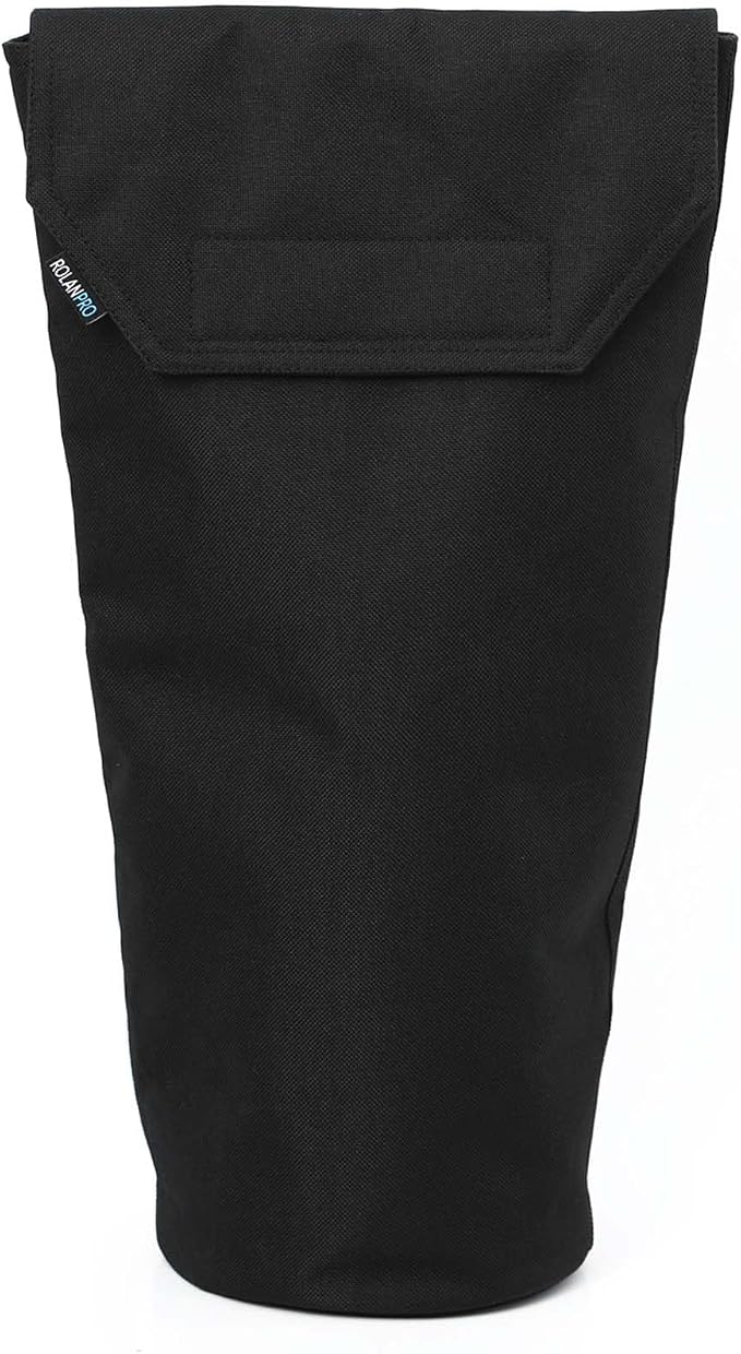 Rolanpro Waterproof Soft Camera Lens Pouch Case Bag for Nikon 180-600mm/600mm F6.3, for Sony 200-600mm,Camera Lens Carry Bag for Canon RF 200-800 F6.3,for Sigma 60-600(Black) by Rolanpro
