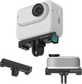 Magnetic Quick-Release Mount for Insta 360 Go 3s Accessories | Aluminum Alloy Camera Mount Adapter With 1/4" Threaded Port For Tripods & Selfie Sticks, Vlogging by Sinyutia