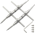 Camera Lens Curve Spanner Wrench Tool | Repair Tool Kit, For Lens Retaining Ring, Tighten and Loosen, For Repairing/Cleaning Cameras by Rierdge