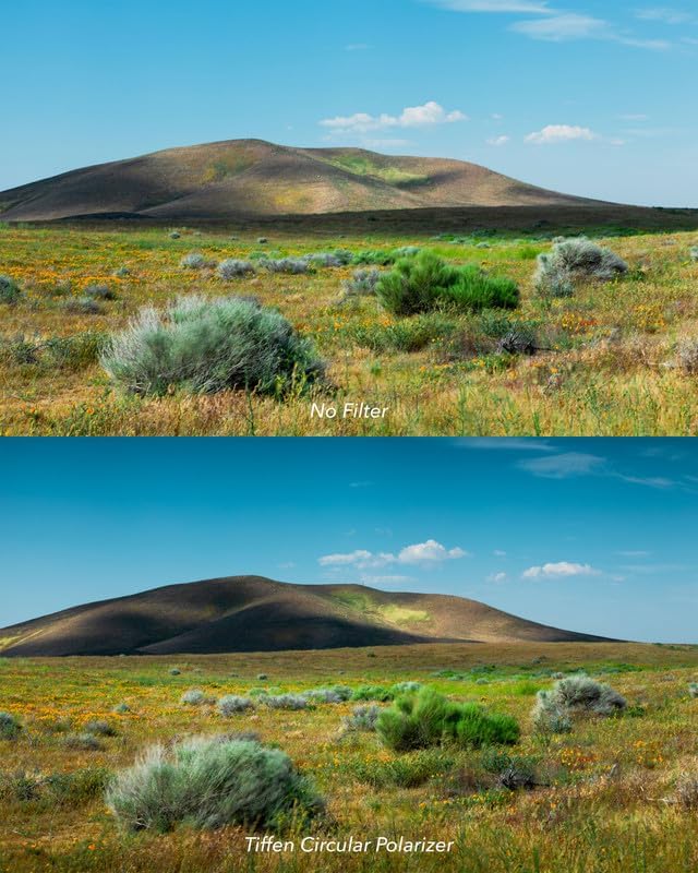 Tiffen 55mm CPL Circular Polarizing Filter Reduce Glare & Reflections | Reveals Details Hidden by Glare, Improves Image Contrast, Increases Color Saturation, Deepens Blue skies, Enhances Clouds - Image 5