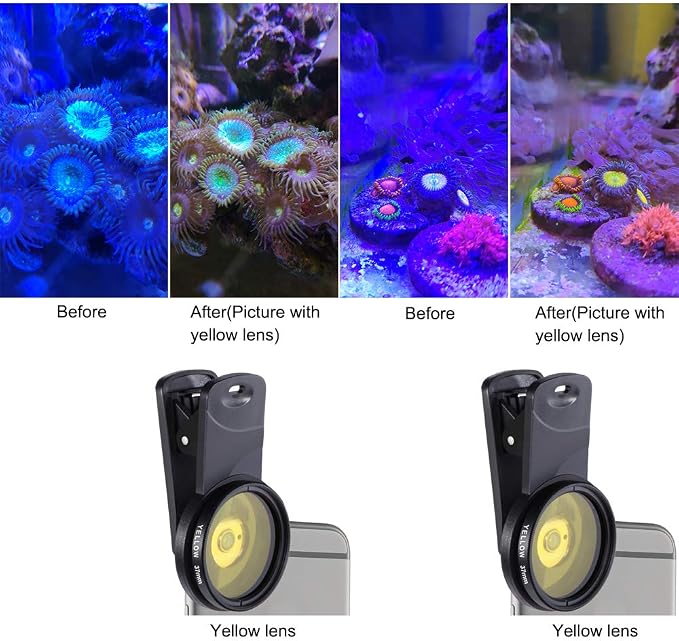 Aquarium Choice Coral Lens Filter Kits for Phone - Image 4
